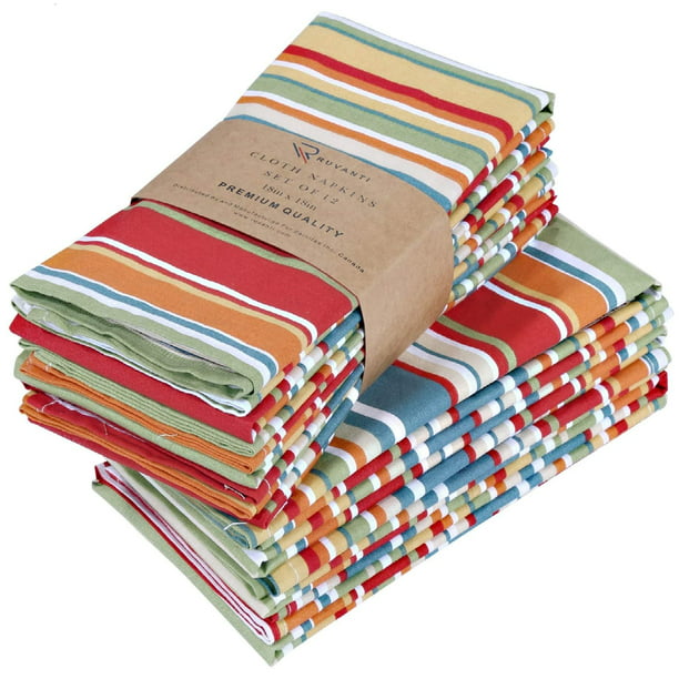 Reusable Paper Towel Napkins Assorted Size Multi Pack Watercolors 
